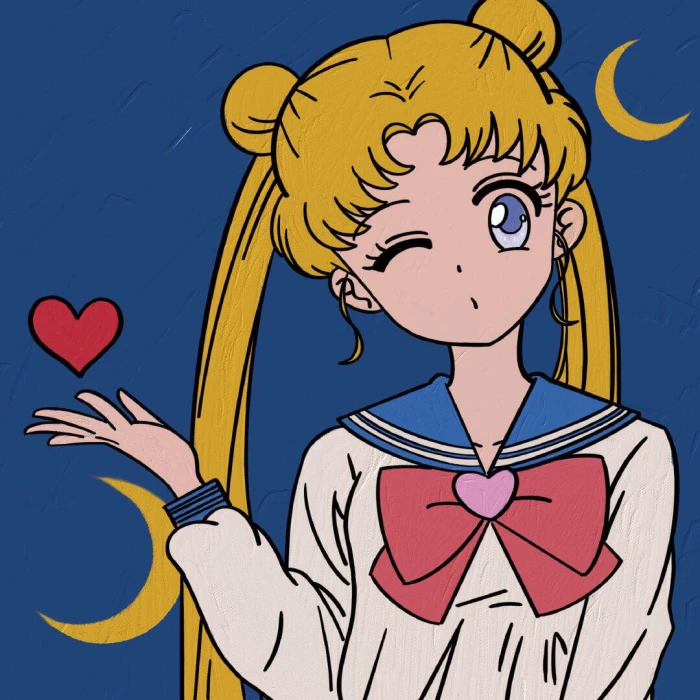 美少女战士头像‖代表月亮消灭你!
