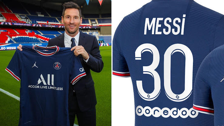 记者:梅西球衣150美元,巴黎计划卖一千万件