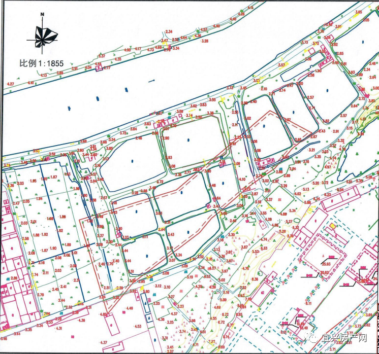 地块二:商业用地 挂地信息 ▽▽▽ 宜地(2021)23号周铁镇沙塘港河南