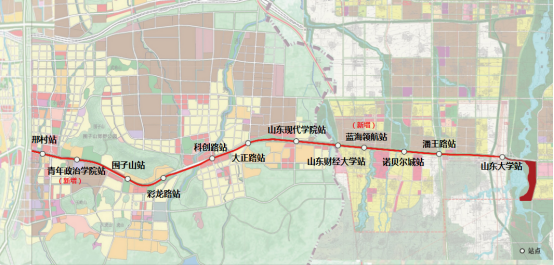 济南地铁8号线新增站点后掀起神武pk新风暴