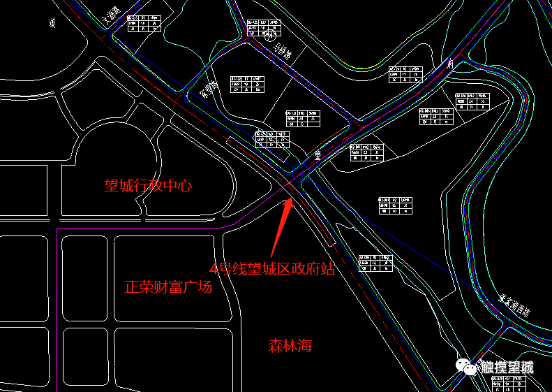 望城地铁4号线有最新消息!荷塘站,区政府,白马巷