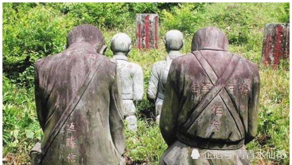 云南国殇墓园中,4个日本兵跪葬至今,将永远向中国烈士