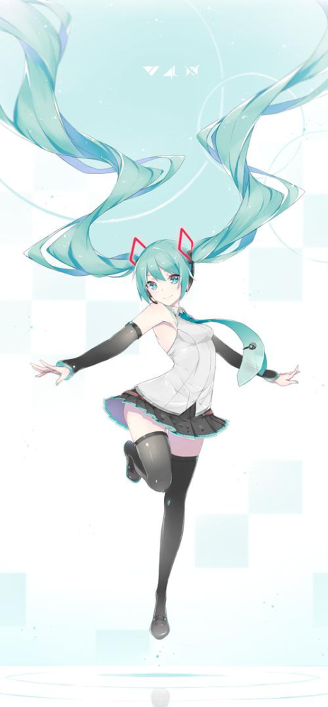 初音未来全面屏壁纸永远的世界第一公主殿下