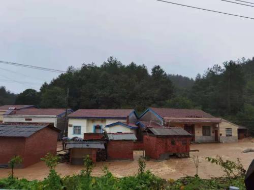 湖北随州部分乡镇遭遇特大暴雨,6万余人受灾,柳林镇积水平均深3.5米