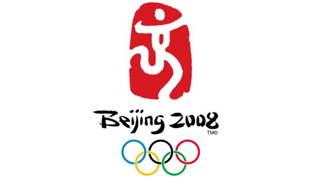 2004年雅典奥运会会徽的中心白色枝条图案取材于古代奥运会上颁发给