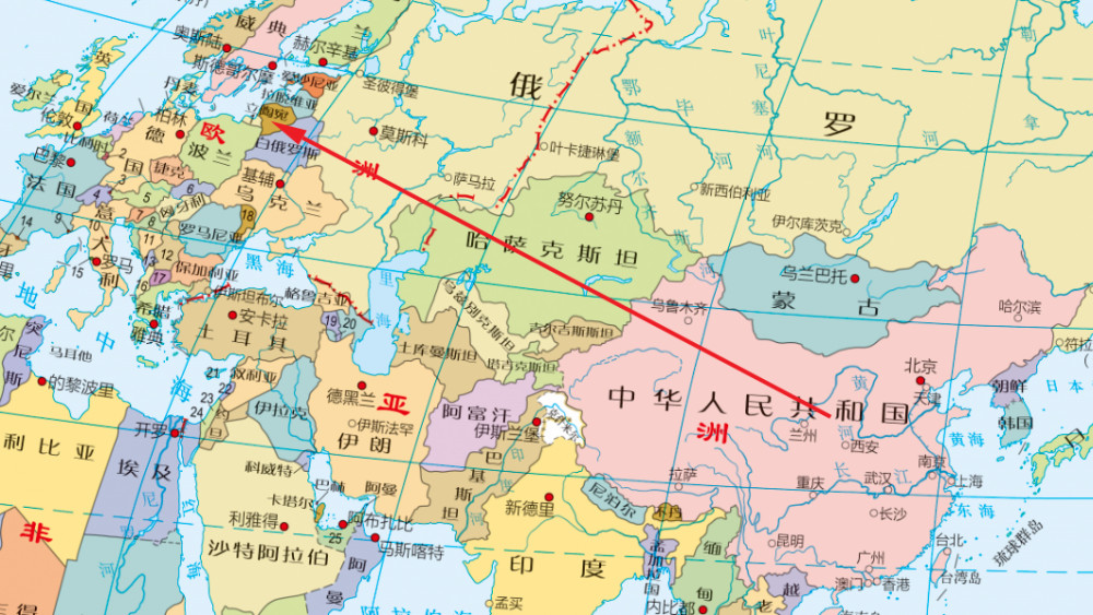 与中国没有历史恩怨从地图可以直观看到,立陶宛与我国相距遥远,八