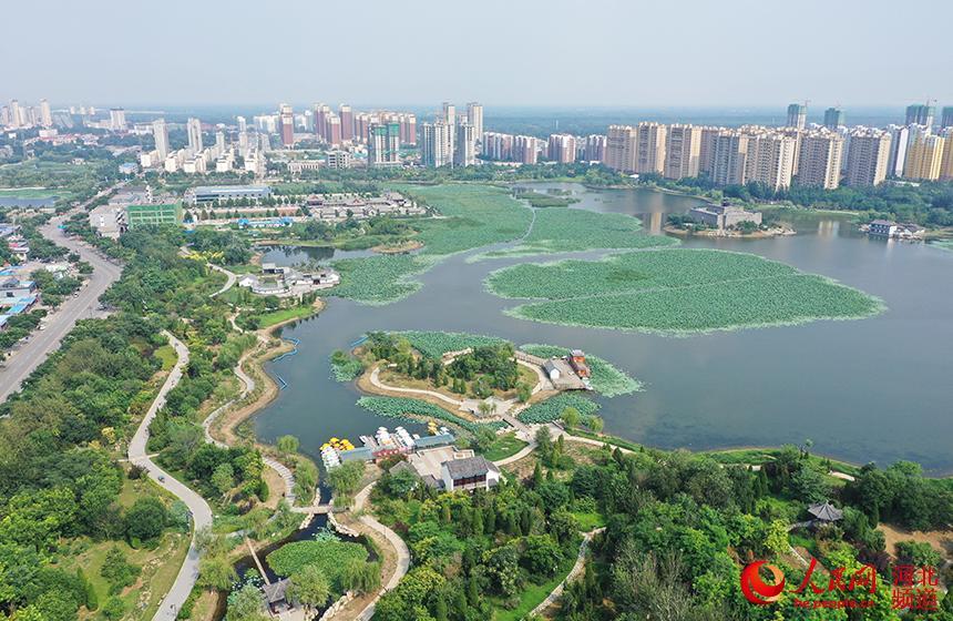 河北河间:游园建设 提升城市品位