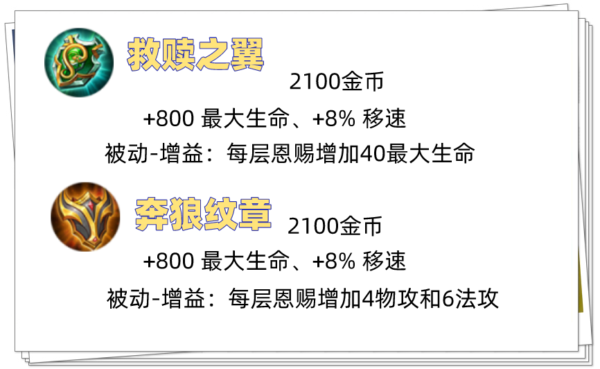 奔狼纹章-提升辅助自身攻击