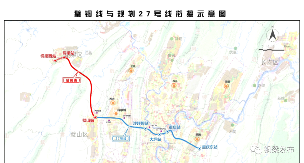 铜梁璧山双向发力,璧铜线正加速建设中