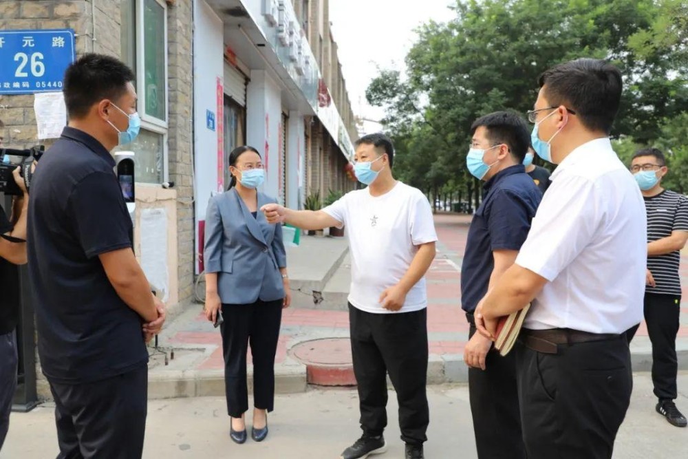 南和区,信都区,新河县主要领导调研文明城市创建工作