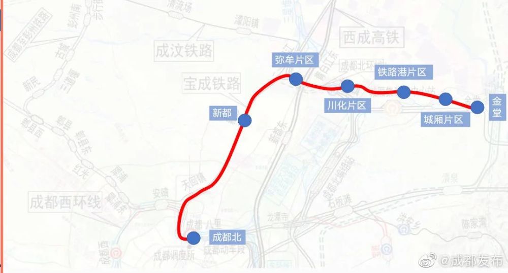 仁寿有份!成都外环铁路要来了,拟设站35座,时速250公里!