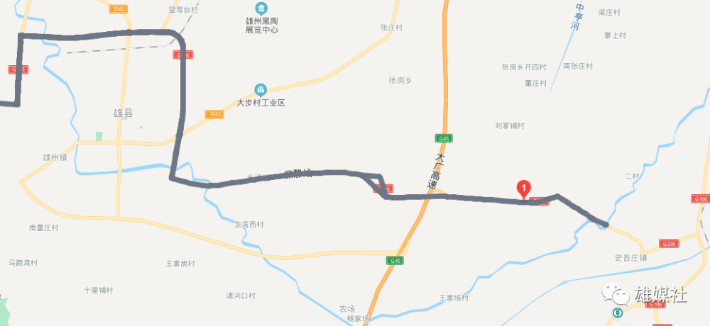 雄安这条道路升级国道终于要开工建设了