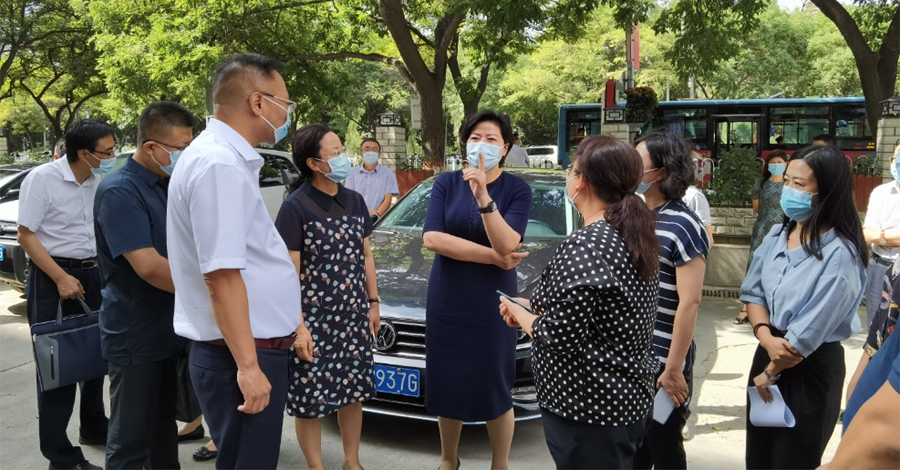 郭玉芬在兰州市督导调研集中隔离点疫情防控工作