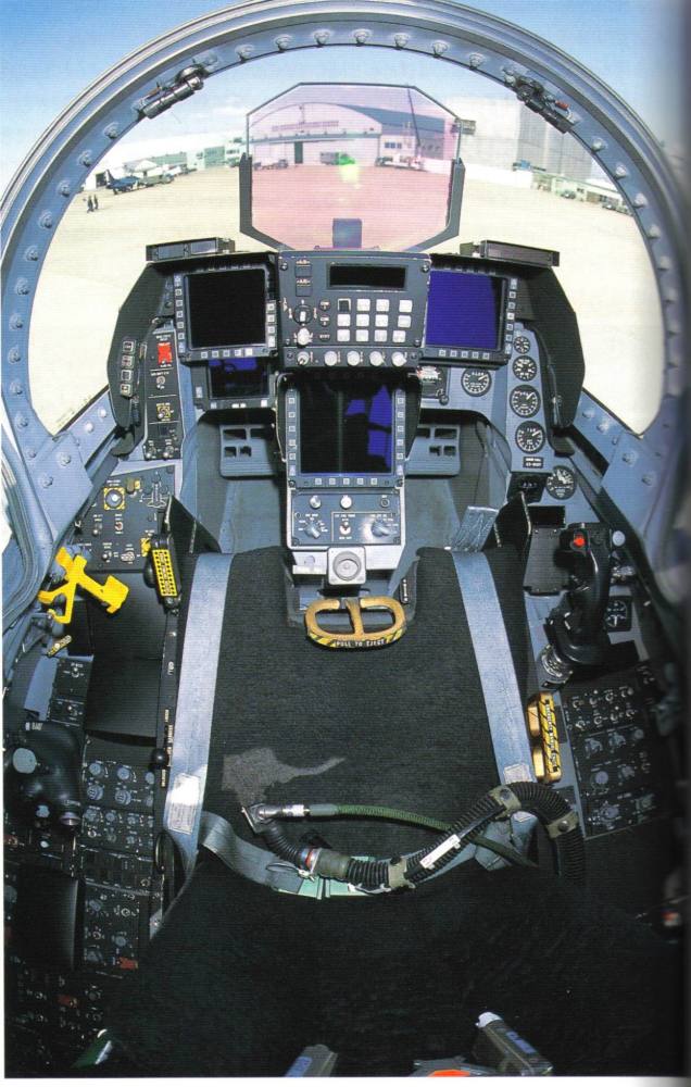 f-16战斗机座舱进化史,从仪表为主到全玻璃化,见证科技的进步
