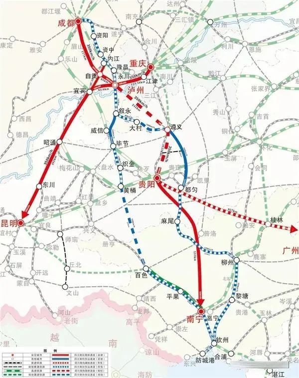 泸遵高铁最新消息来了重庆到毕节也将会实现高铁连通