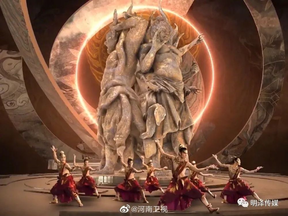 河南卫视七夕奇妙游《龙门金刚》 当金刚遇上飞天