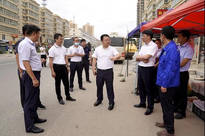 冯月旺调研榆中建投重点项目建设情况