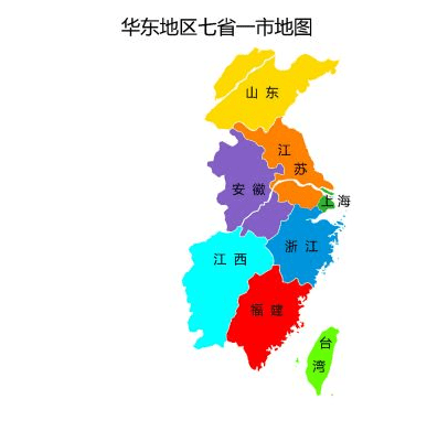 我国"华东"地区如今包括哪些省份?
