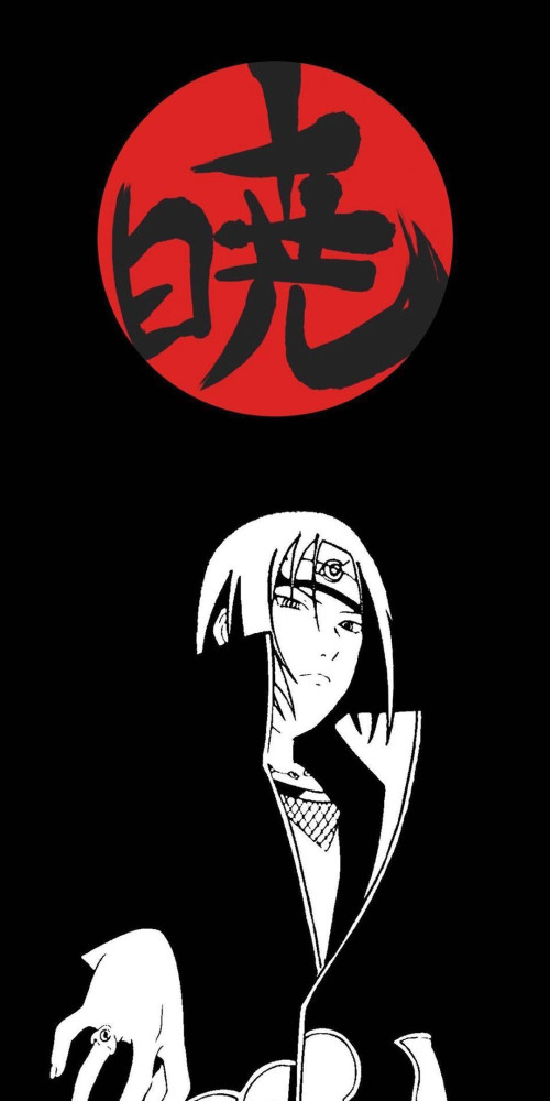 火影忍者壁纸晓组织阿飞手机壁纸你是黎明也是黑暗
