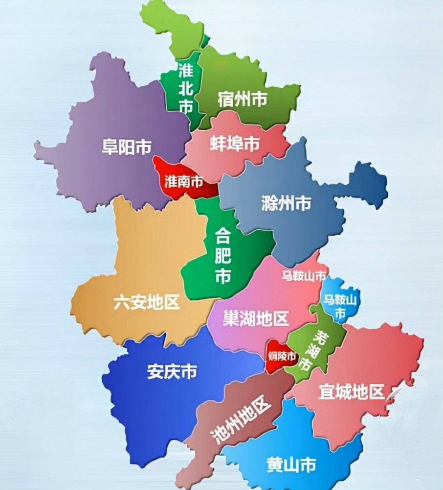 安徽省的区划调整16个地级市之一亳州市如何有4个区县