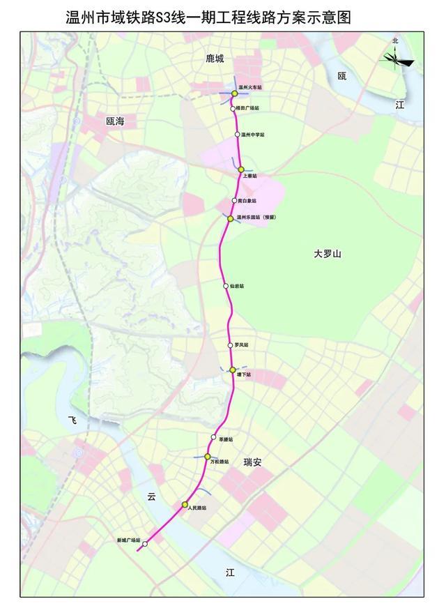 温州拟建一条轨道交通线,有新进展,规划选址和用地预审论证通过