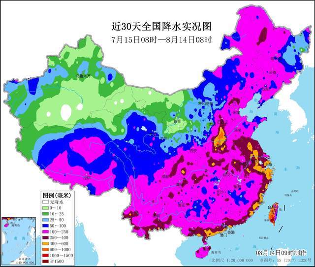 为什么最近我国多地,都发生了降水量非常大的强降水天气?