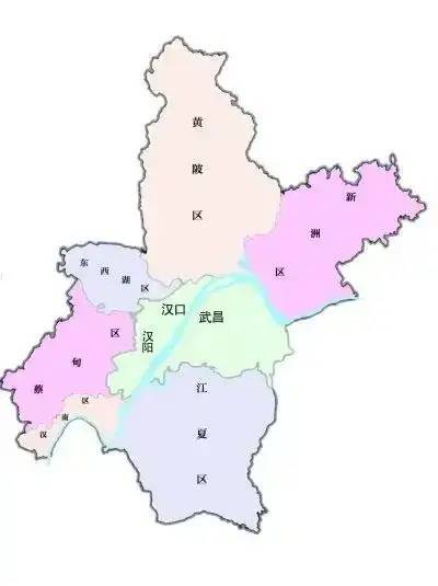 黄陂区和新洲区占了武汉近1/3的面积 为什么却是全市