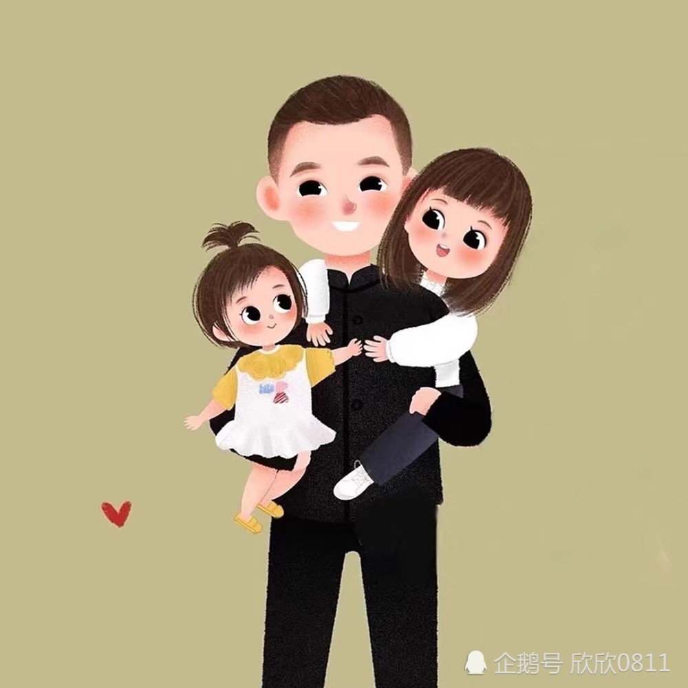 好看的亲子头像
