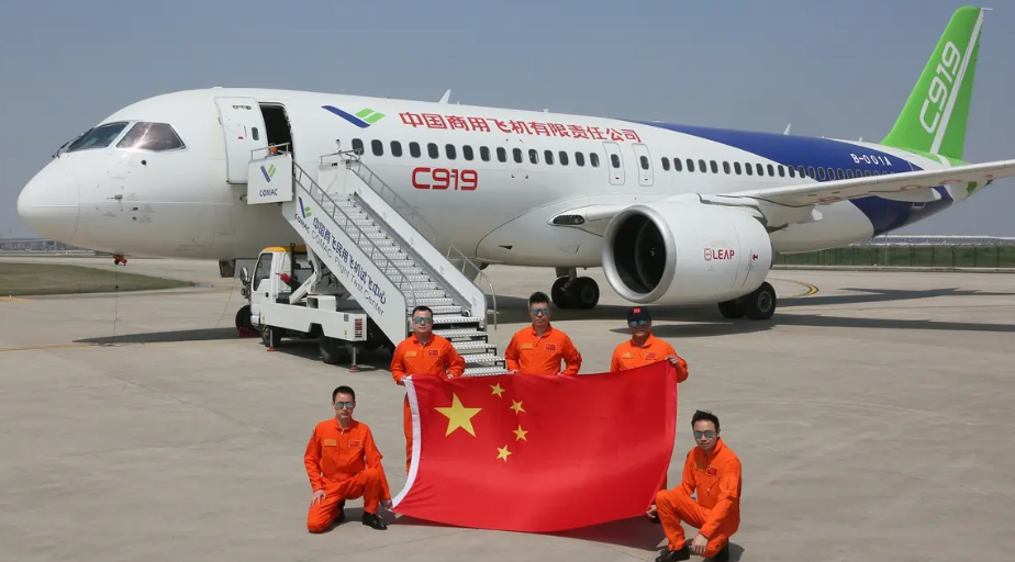 中国c919订单超千架,获得百亿美元市场,能否折断波音空客翅膀?