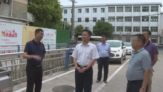 县委书记陈海民调研城建重点项目建设工作