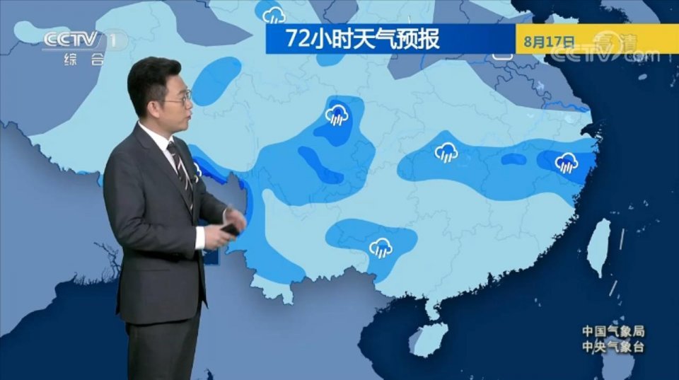 中央气象台:8月15日天气预报,大范围降水持续,暴雨不断