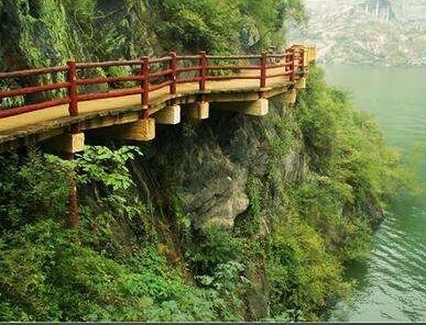 石门栈道风景区美景