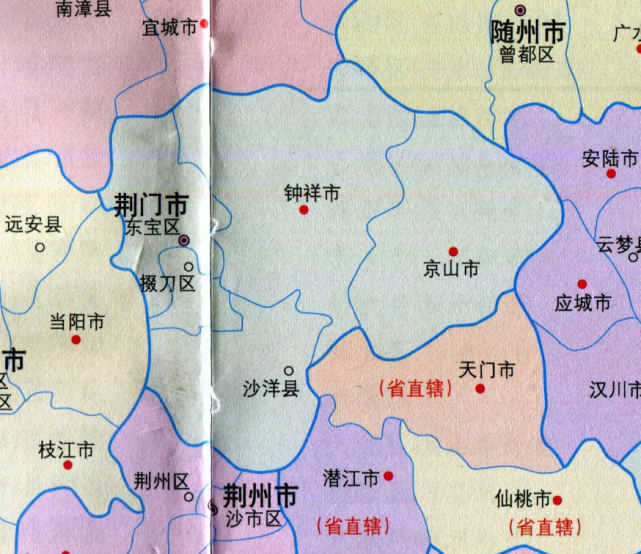 荆门各区县人口一览:京山市54.48万,掇刀区37.96万