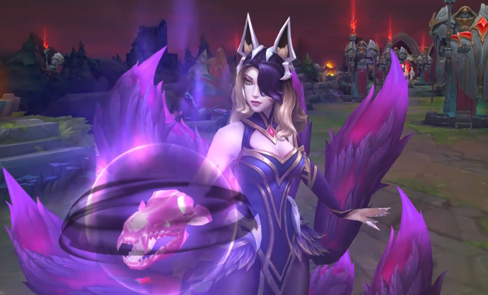 lol魔女皮肤系列3d建模展示阿狸美到爆炸伊芙琳诱惑至极