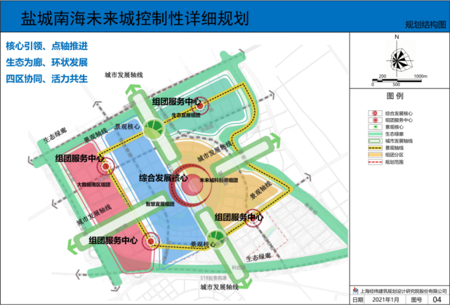 8月4日,盐城自然资源规划局官网正式发布《盐城南海未来城控制性详细