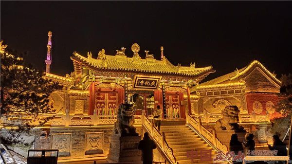 新晋网红寺庙五台山广化寺