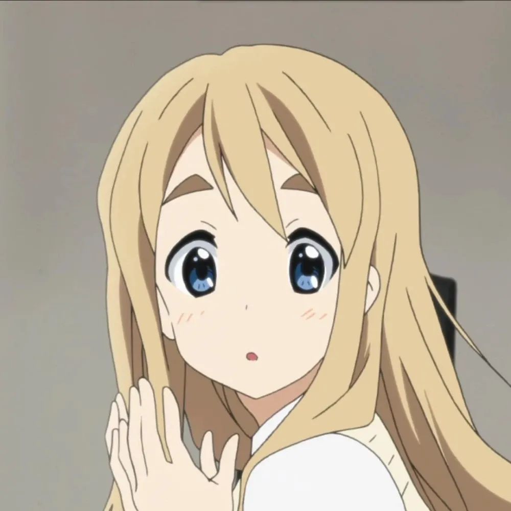 轻音少女 琴吹紬头像 好可爱啊