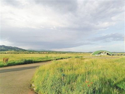 初秋敕勒川草原 美如画