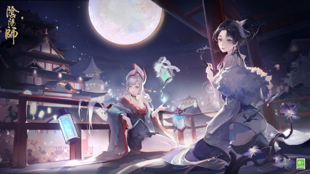 阴阳师sp绘世花鸟卷插画形象抢先看 换了一身典藏新衣服的绘卷
