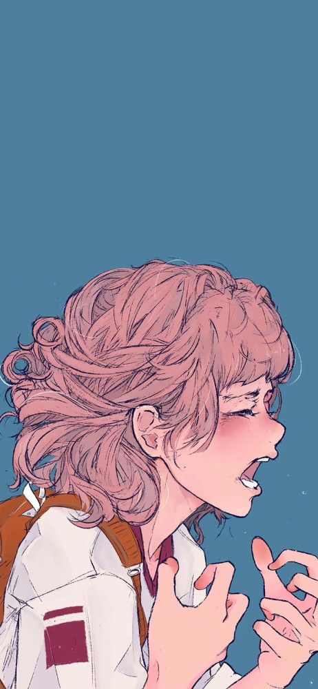 超酷复古青春系少女壁纸,简直绝绝子!