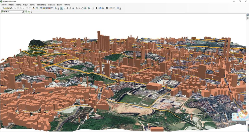 裸眼3d地图,体验一下咯