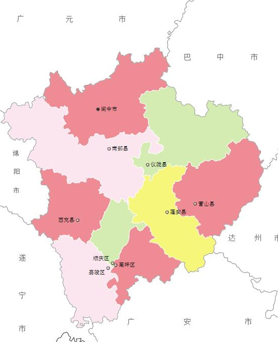 四川省的区划调整,18个地级市之一,南充市为何有9个区县?