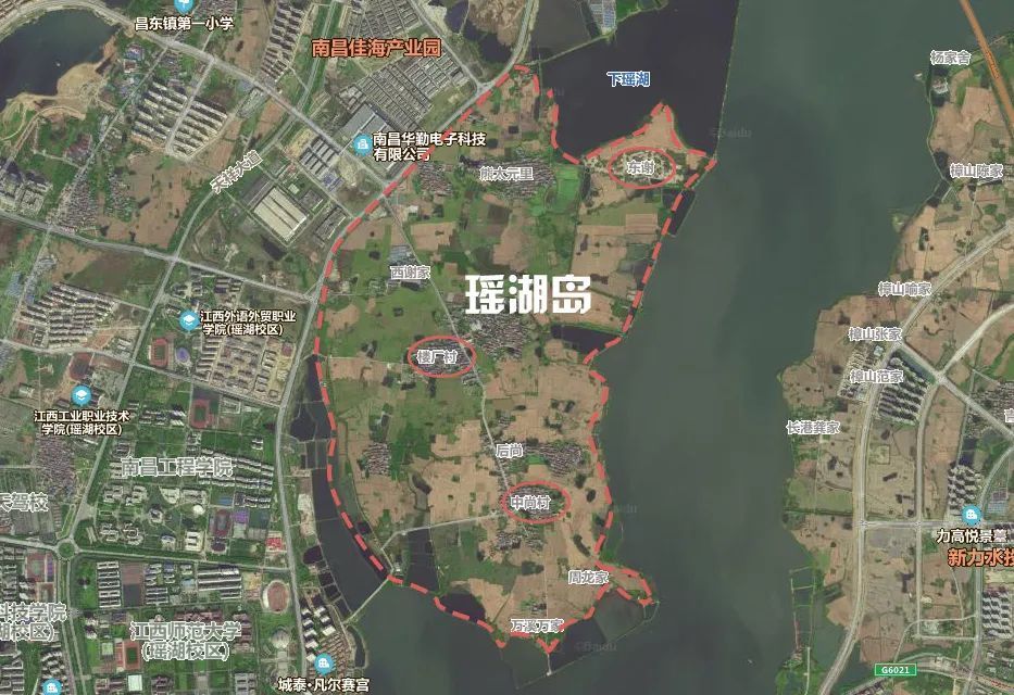 1,《南昌高新区瑶湖组团东岸产业片区2021年土地征收成片开发方案》 l