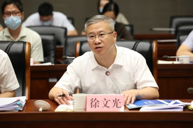 徐文光充分肯定了前期筹备工作.