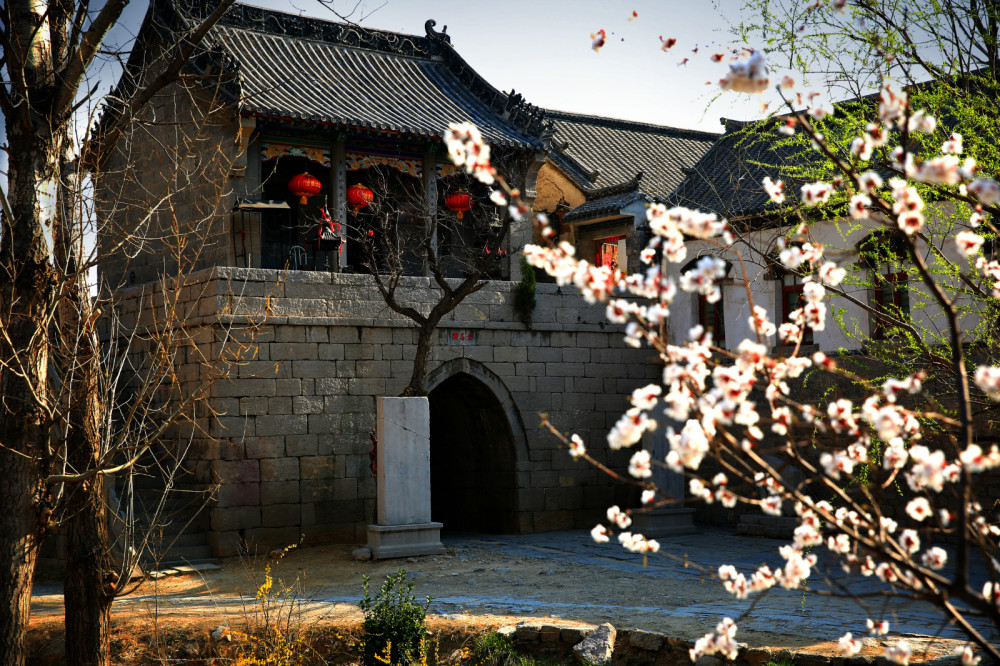 美景山东朱家峪闯关东拍摄地齐鲁第一古村