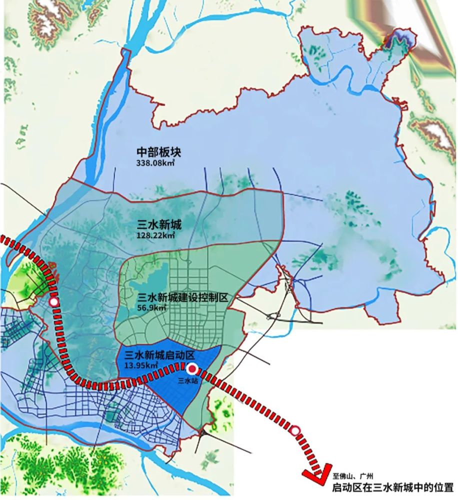 三水新城,西南街道(包括北江新区)在过去2017年-2021年,在佛山32个镇