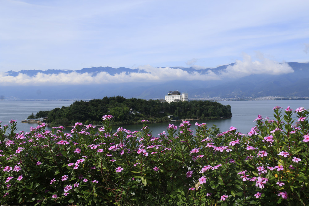 大理苍山洱海的美景