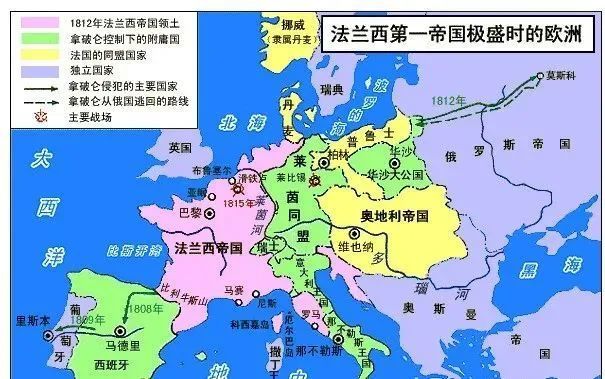 欧洲历史中各个时期最强国家都是哪些?