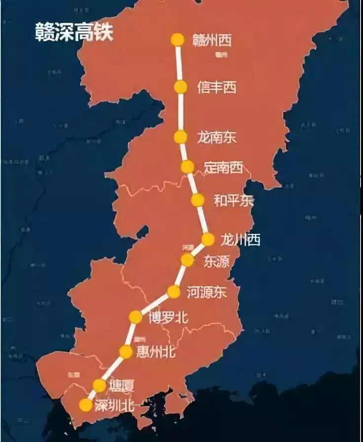 江西今年新增2条高铁:沿线经济将有新发展,快看看经过