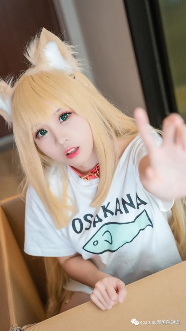 cos:40原猫娘黄豆粉cos正片